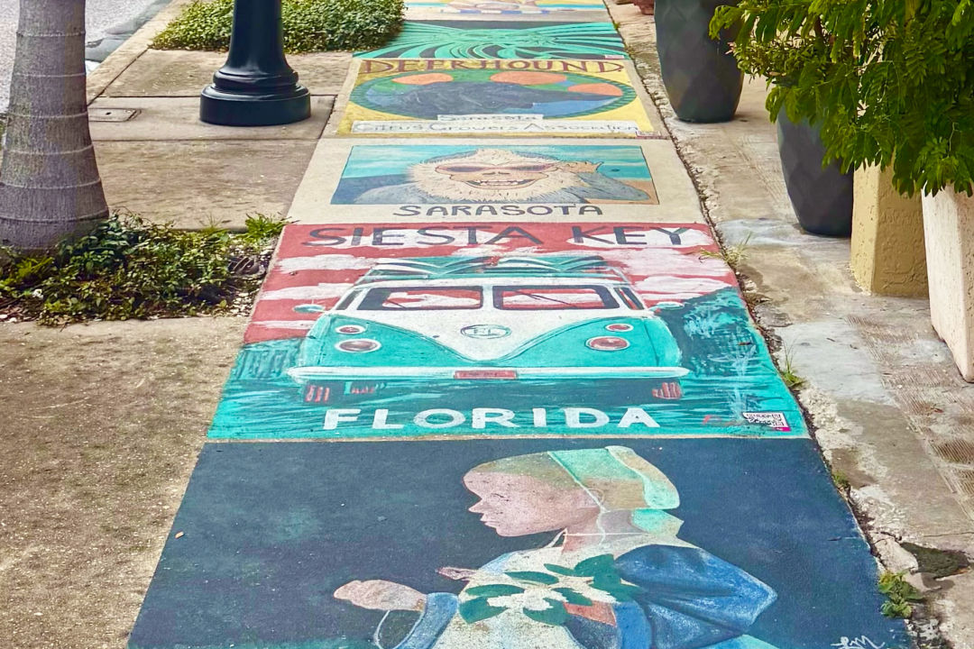 Sarasota Sidewalk Art Set to Be Removed 