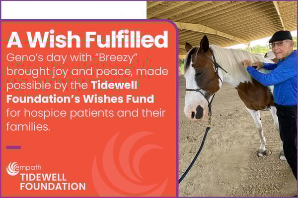 A Wish Fulfilled Geno’s Story