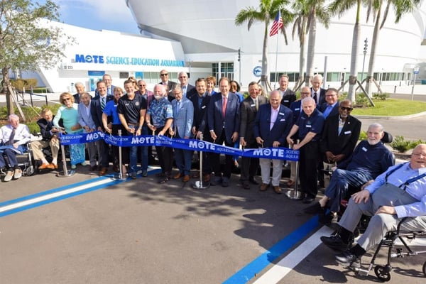 Political and Civic Heavyweights Gather for Ribbon-Cutting at Motes New Aquarium