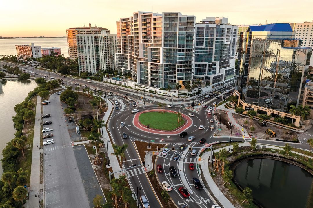 Gulfstream Roundabout Could Be Removed