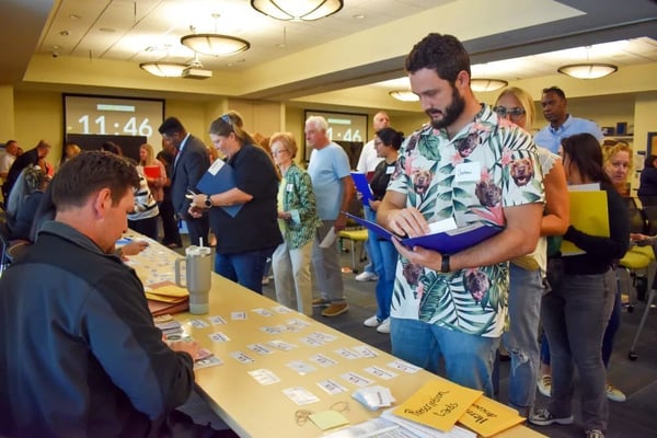 Community Leaders Experience Life After Lockup Simulation