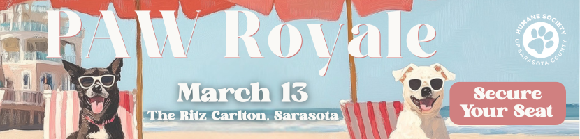 Sarasota Magazine 830x200 PAW Royale