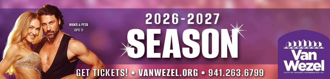 Van Wezel’s 2026–2027 Season is officially announced and tickets are on sale now. Explore unforgettable performances, exciting new experiences, and find your next favorite night out at VanWezel.org.